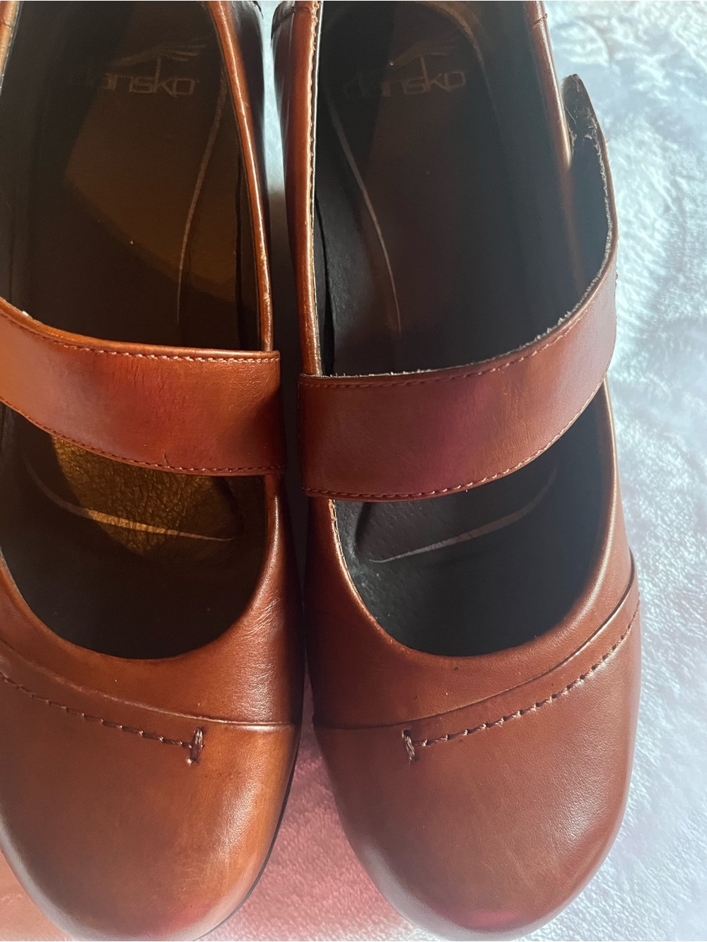 Dansko - Mary Jane  wedge size 38 color brown - Picture 7 of 7